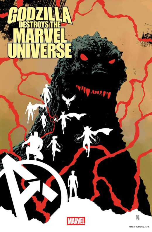 GODZILLA DESTROYS MARVEL UNIVERSE #2 25 COPY INCV SORRENTINO