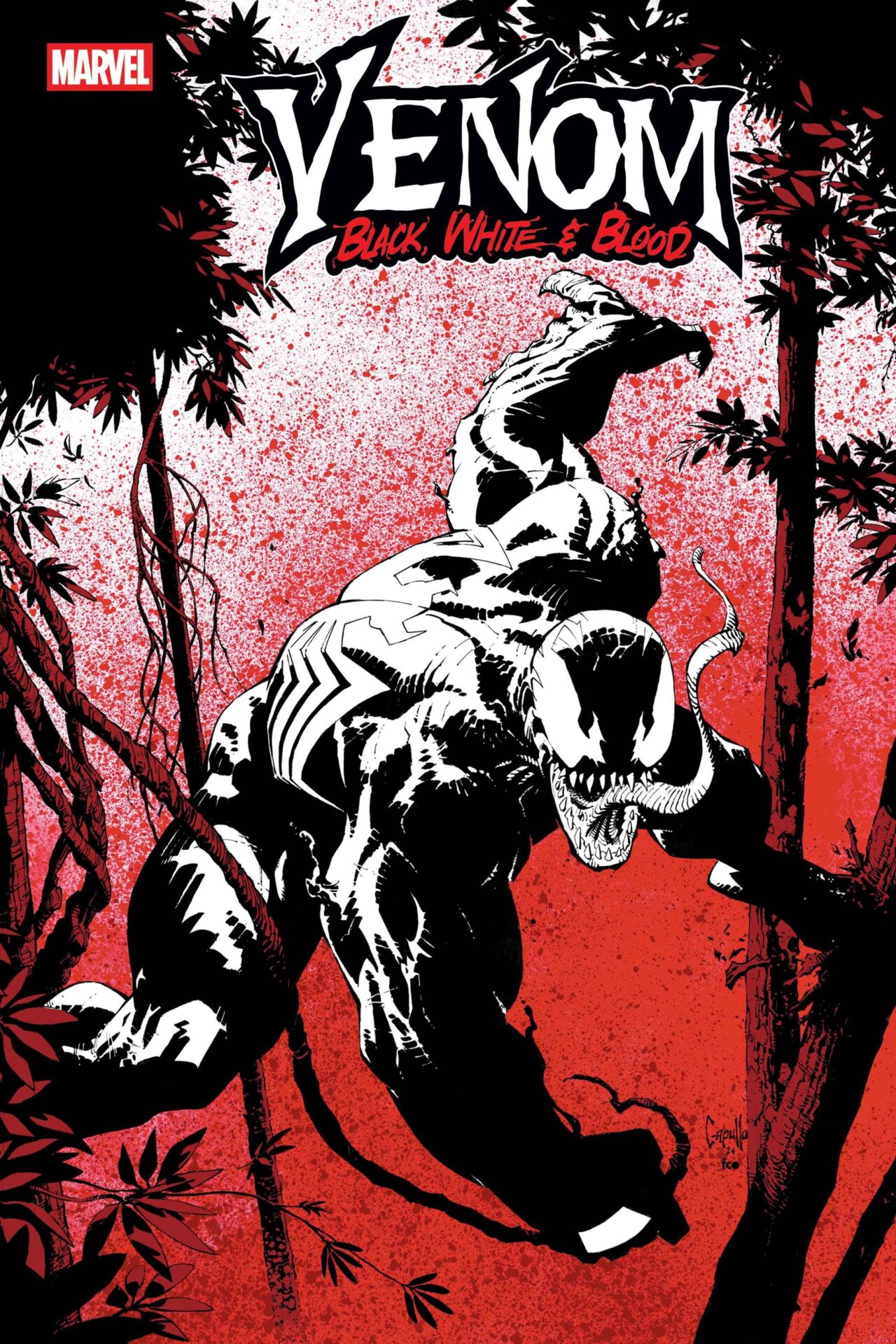 VENOM BLACK WHITE & BLOOD #1