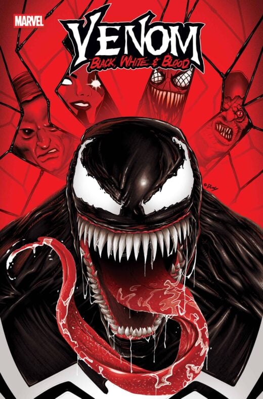 VENOM BLACK WHITE & BLOOD #1 25 COPY INCV DOALY VAR