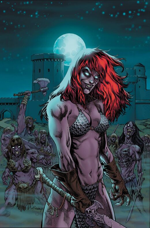 RED SONJA VS AOD #5 CVR F RANEY LTD VIRGIN (C: 0-1-2)