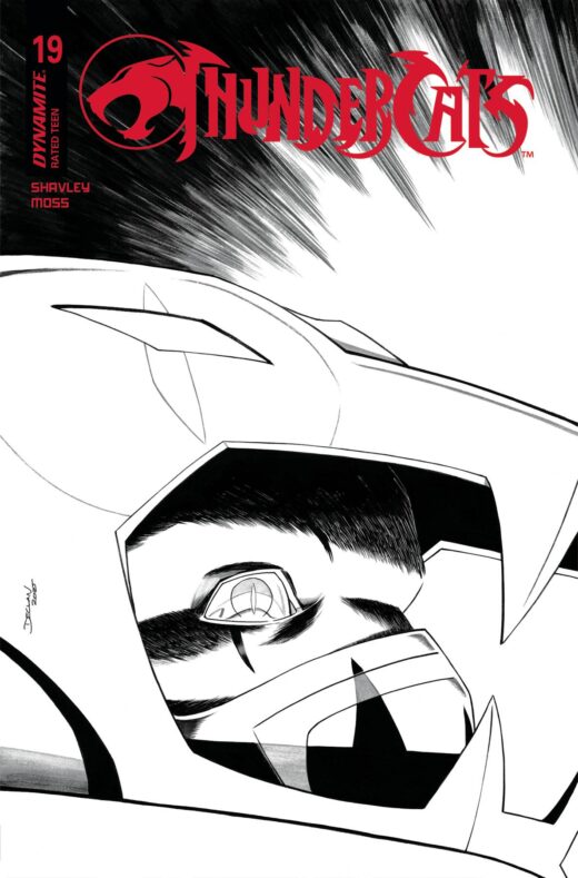 THUNDERCATS #19 CVR N 10 COPY INCV SHALVEY LINE ART (C: 1-0-
