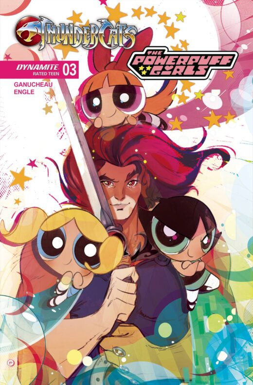THUNDERCATS POWERPUFF GIRLS #3 CVR E BALDARI