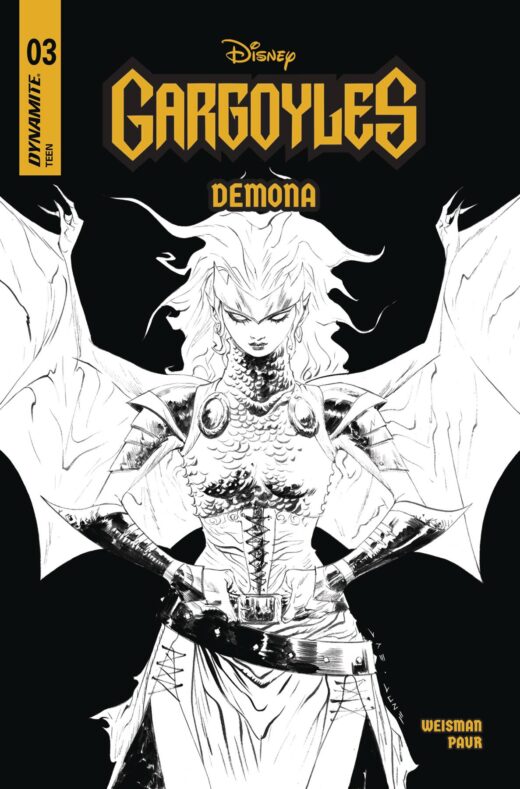 GARGOYLES DEMONA #3 CVR G 10 COPY INCV LEE LINE ART (C: 1-0-