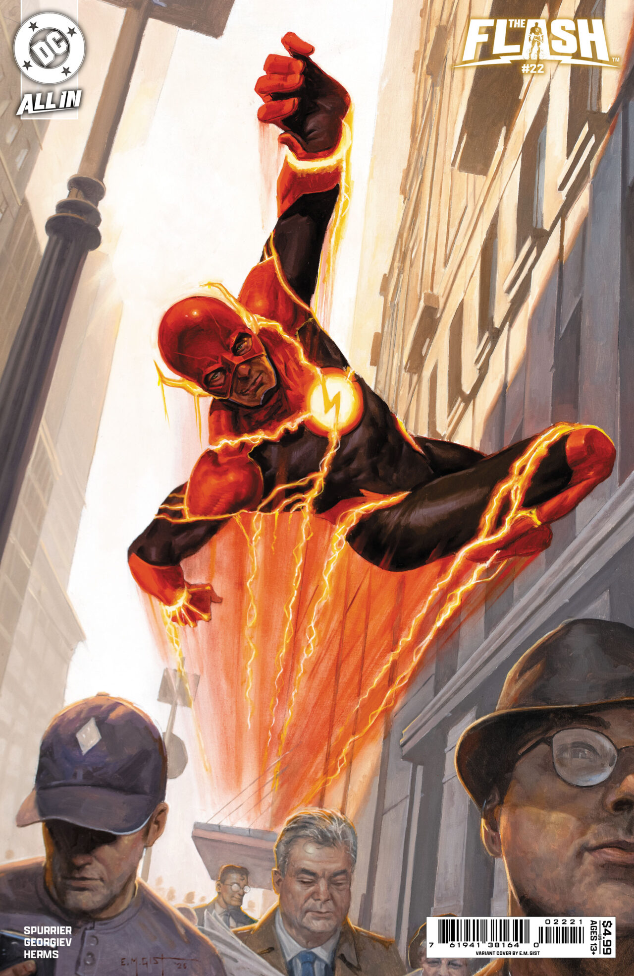 FLASH #22 CVR B EM GIST CARD STOCK VAR