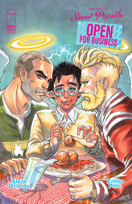 MIRKA ANDOLFOS SWEET PAPRIKA OPEN FOR BUSINESS #5 (OF 5) CVR F ELMER SANTOS VAR (MR)