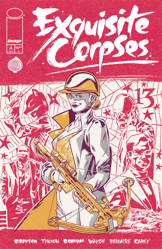 EXQUISITE CORPSES #4 CVR C MICHAEL WALSH POLYBAGGED & PLAYING CARD VAR (MR)