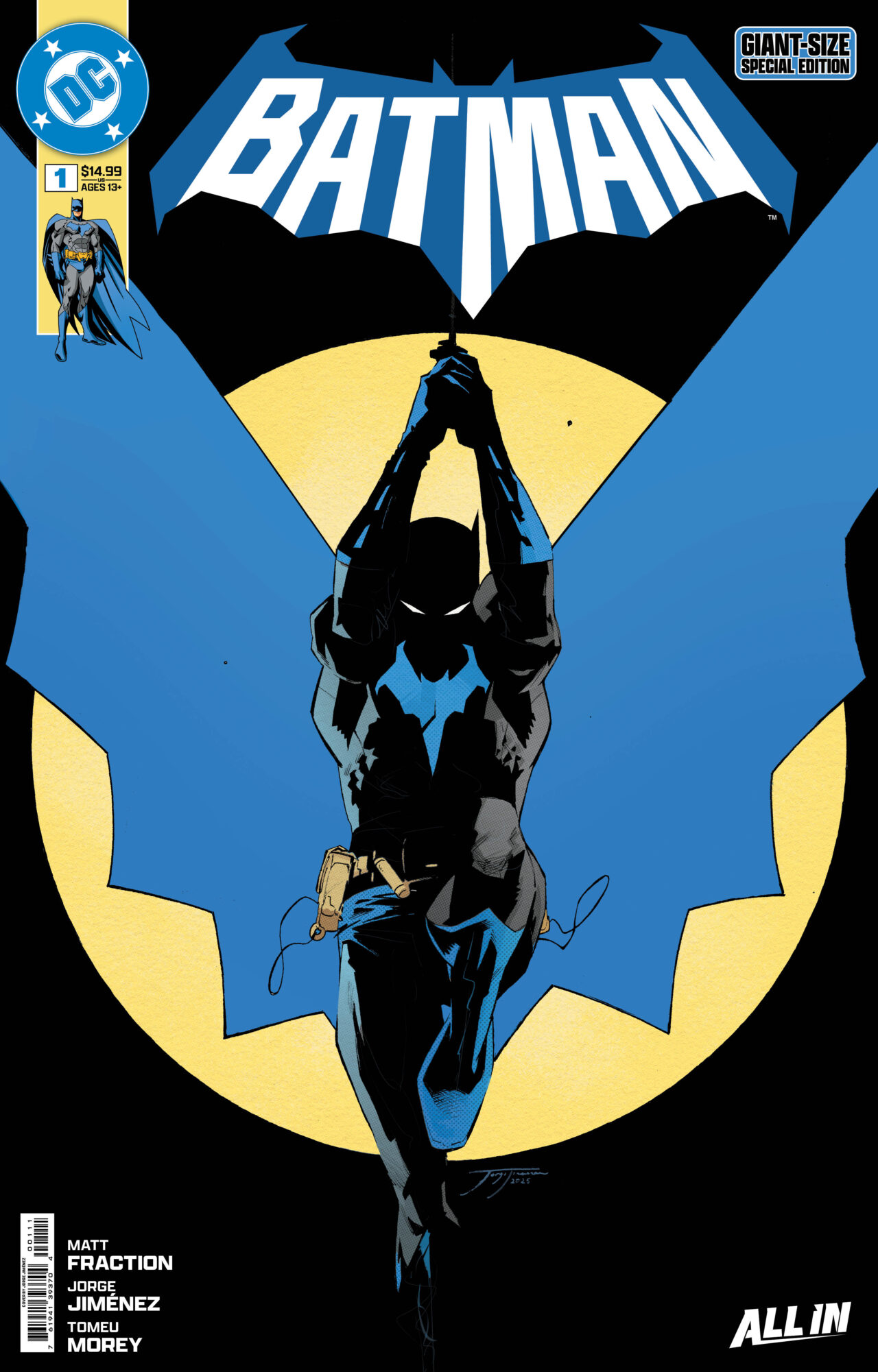 BATMAN #1 GIANT SIZED SPECIAL EDITION CVR B JORGE JIMENEZ FOIL VAR