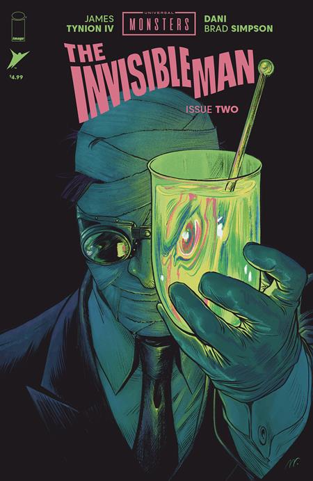 UNIVERSAL MONSTERS THE INVISIBLE MAN #2 (OF 4) CVR E INC 1:50 MATTHEW ROBERTS VAR