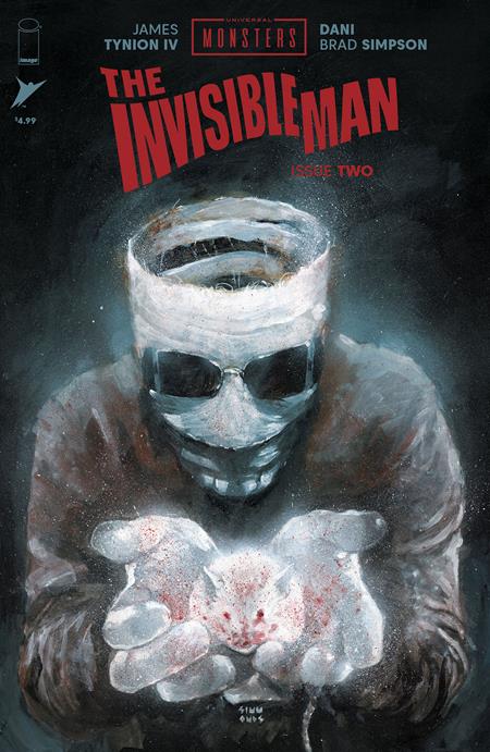 UNIVERSAL MONSTERS THE INVISIBLE MAN #2 (OF 4) CVR F INC 1:75 MARTIN SIMMONDS VAR