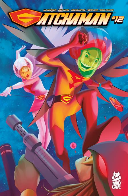 GATCHAMAN #12 CVR A INAKI MIRANDA