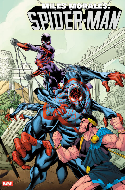 MILES MORALES SPIDER-MAN #36 LOGAN LUBERA 5-PART CONNECT VAR