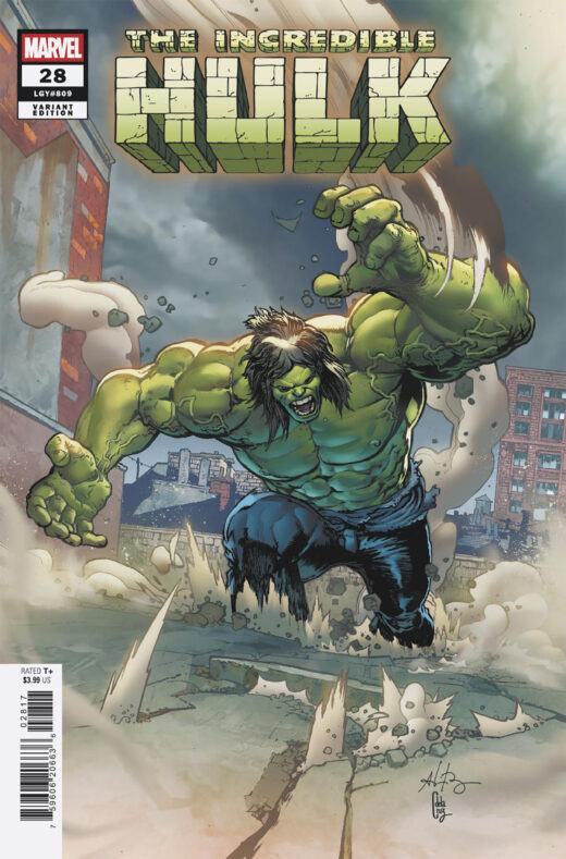 INCREDIBLE HULK #28 25 COPY INCV ANDREI BRESSAN VAR