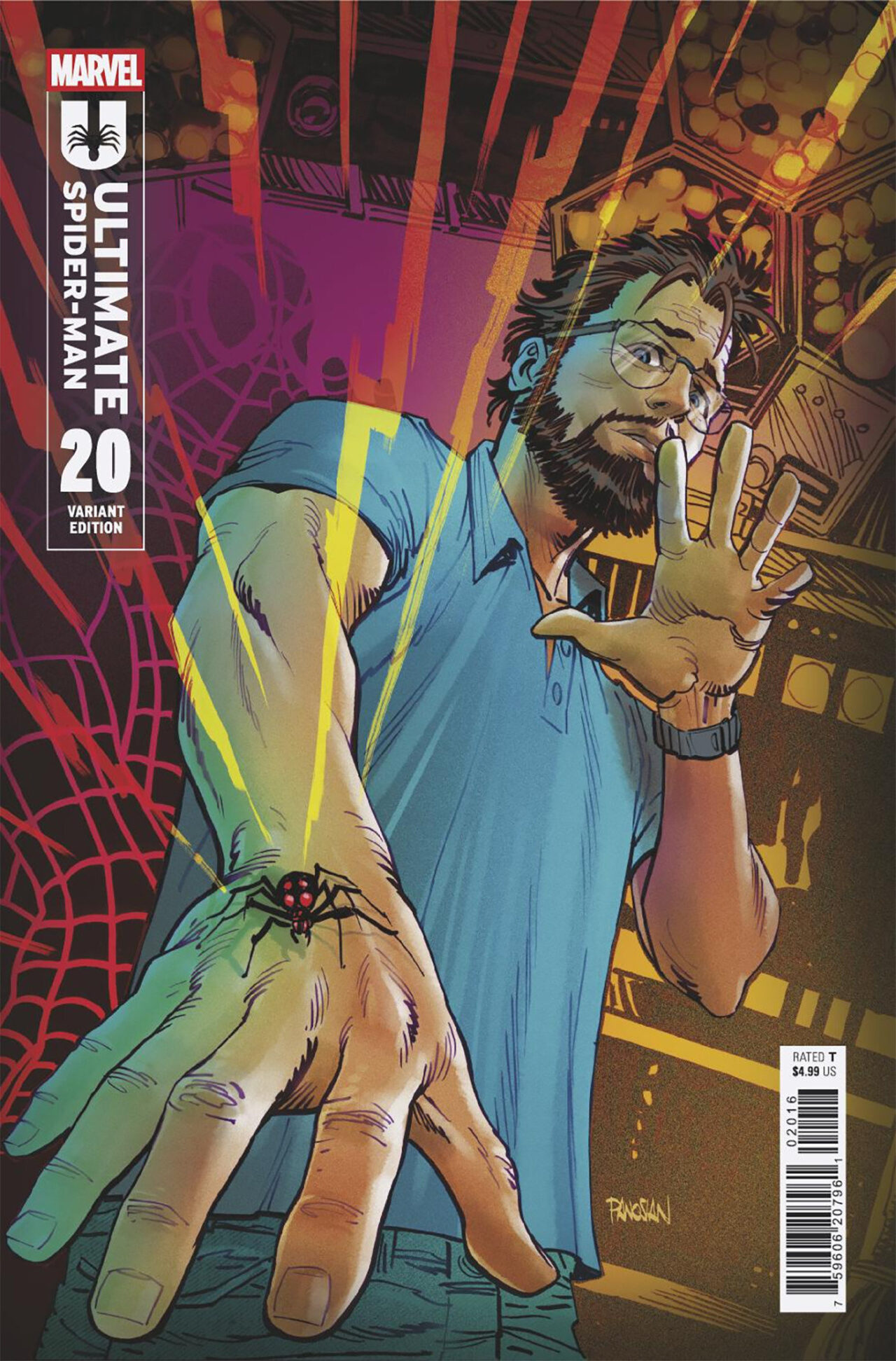ULTIMATE SPIDER-MAN #20 25 COPY INCV DAN PANOSIAN VAR