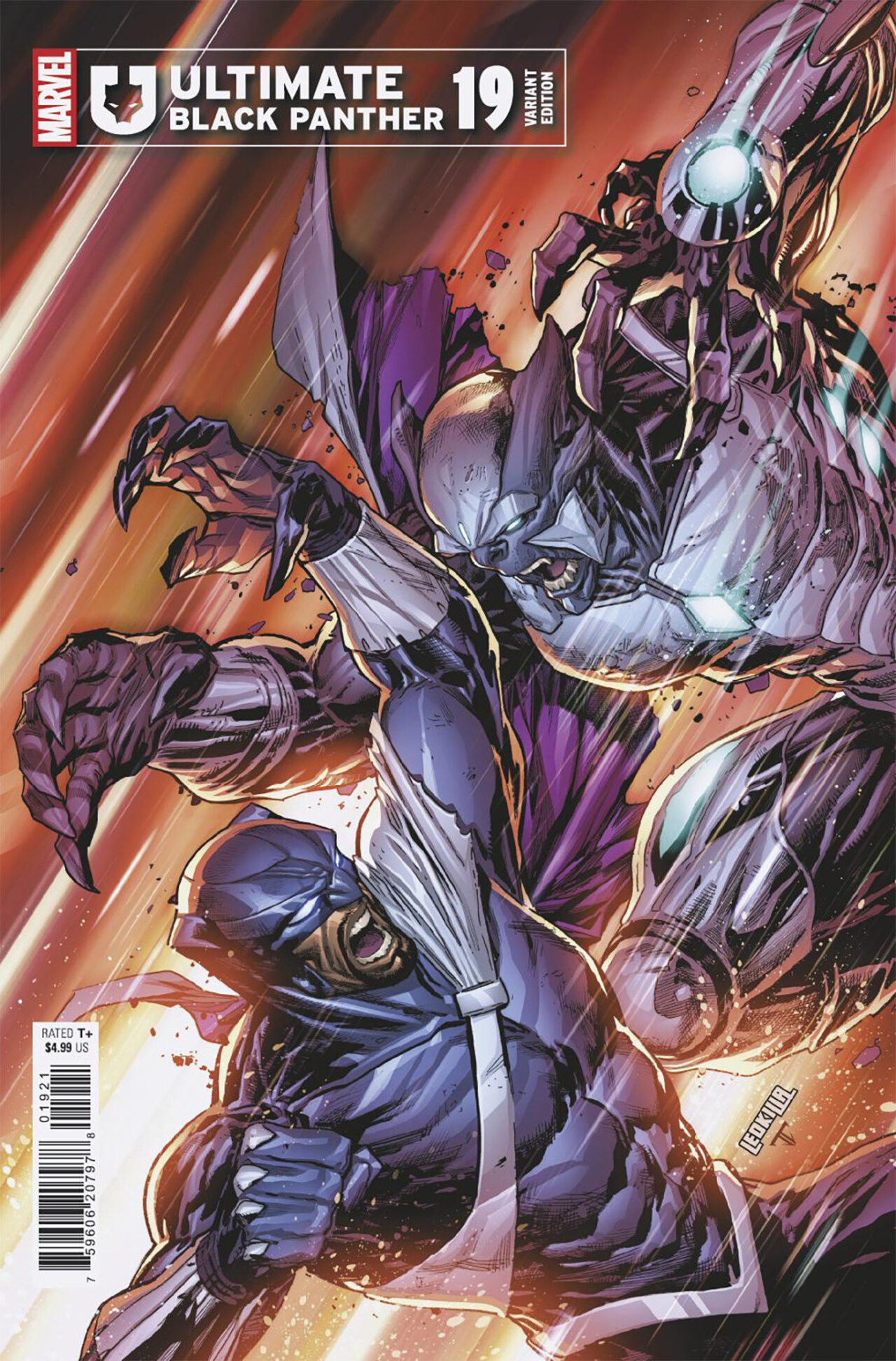 ULTIMATE BLACK PANTHER #19 KEN LASHLEY VAR