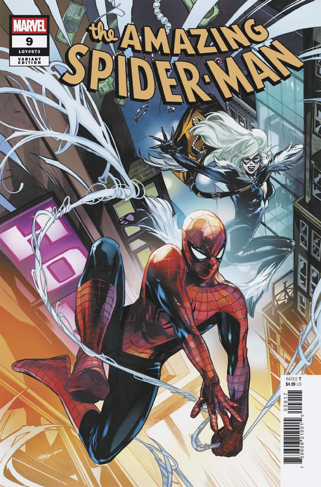 AMAZING SPIDER-MAN #09 25 COPY INCV EMA LUPACCHINO VAR