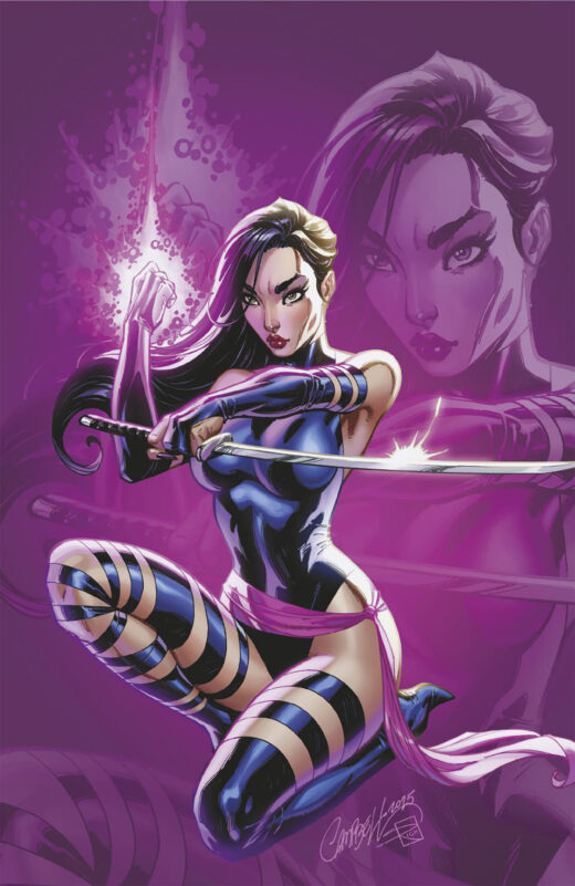 PSYLOCKE #10 100 COPY INCV J SCOTT CAMPBELL VIR VAR (change from 1:25)