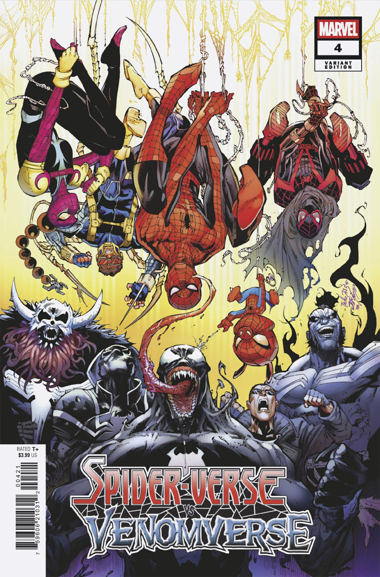 SPIDER-VERSE VS VENOMVERSE #4 NETHO DIAZ VAR
