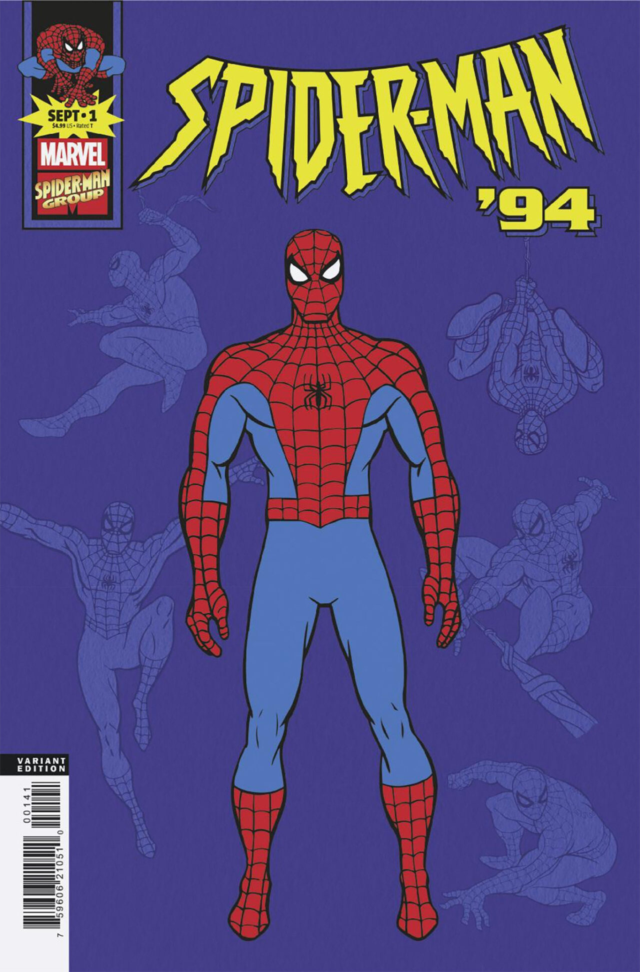 SPIDER-MAN '94 #1 TBD ARTIST MARVEL ANIMATION VARIANT