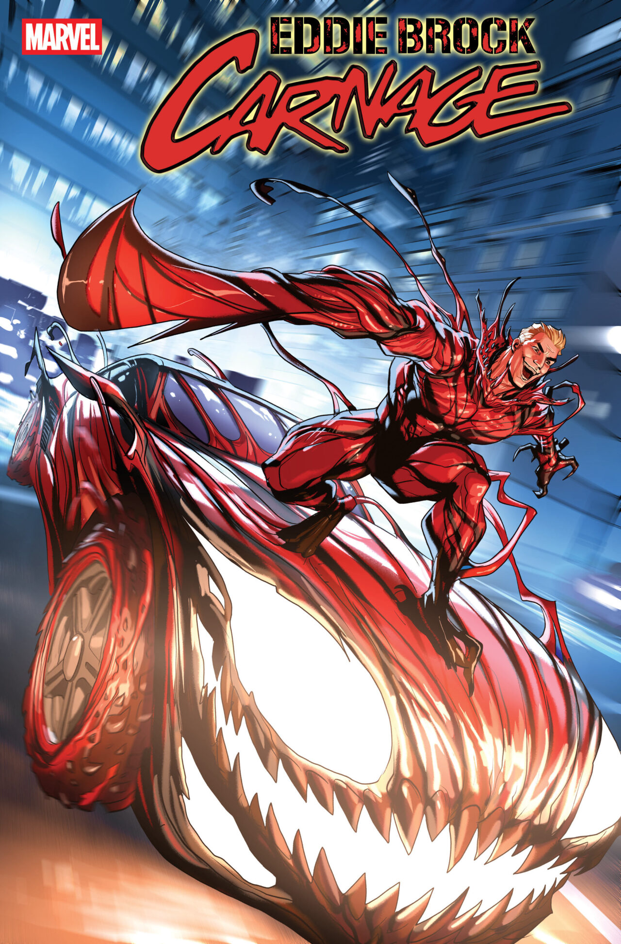 EDDIE BROCK: CARNAGE #8 PETE WOODS VAR (1:25 Copies)