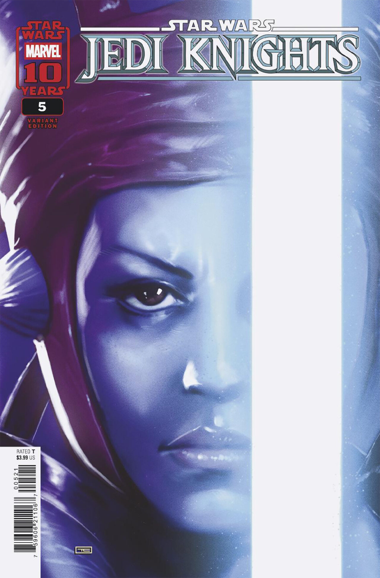 STAR WARS JEDI KNIGHTS #5 TAURIN CLARKE LIGHTSABER VAR