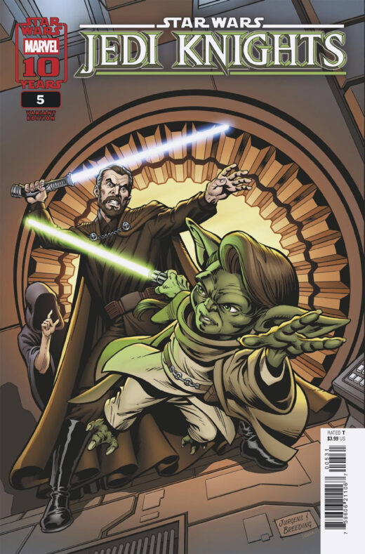 STAR WARS JEDI KNIGHTS #5 DAN JURGENS CLASSIC HOMAGE VAR