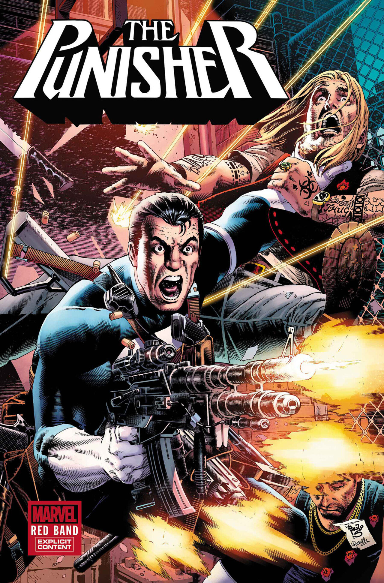 PUNISHER: RED BAND #2 PAULO SIQUEIRA VARIANT [POLYBAGGED]