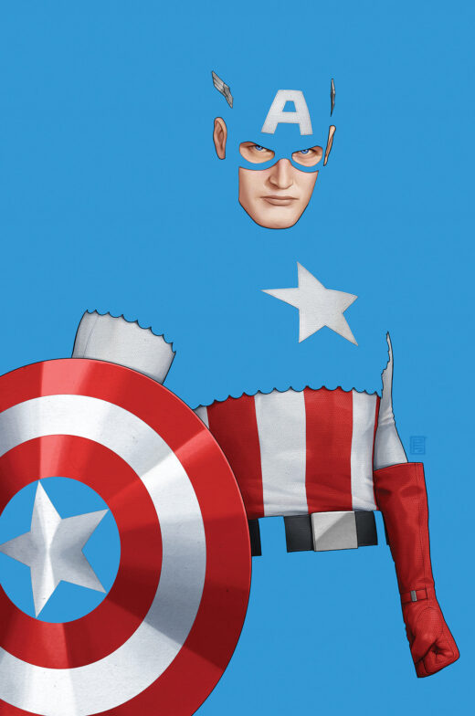 CAPTAIN AMERICA #2 JTC NEGATIVE SPACE VIR VAR