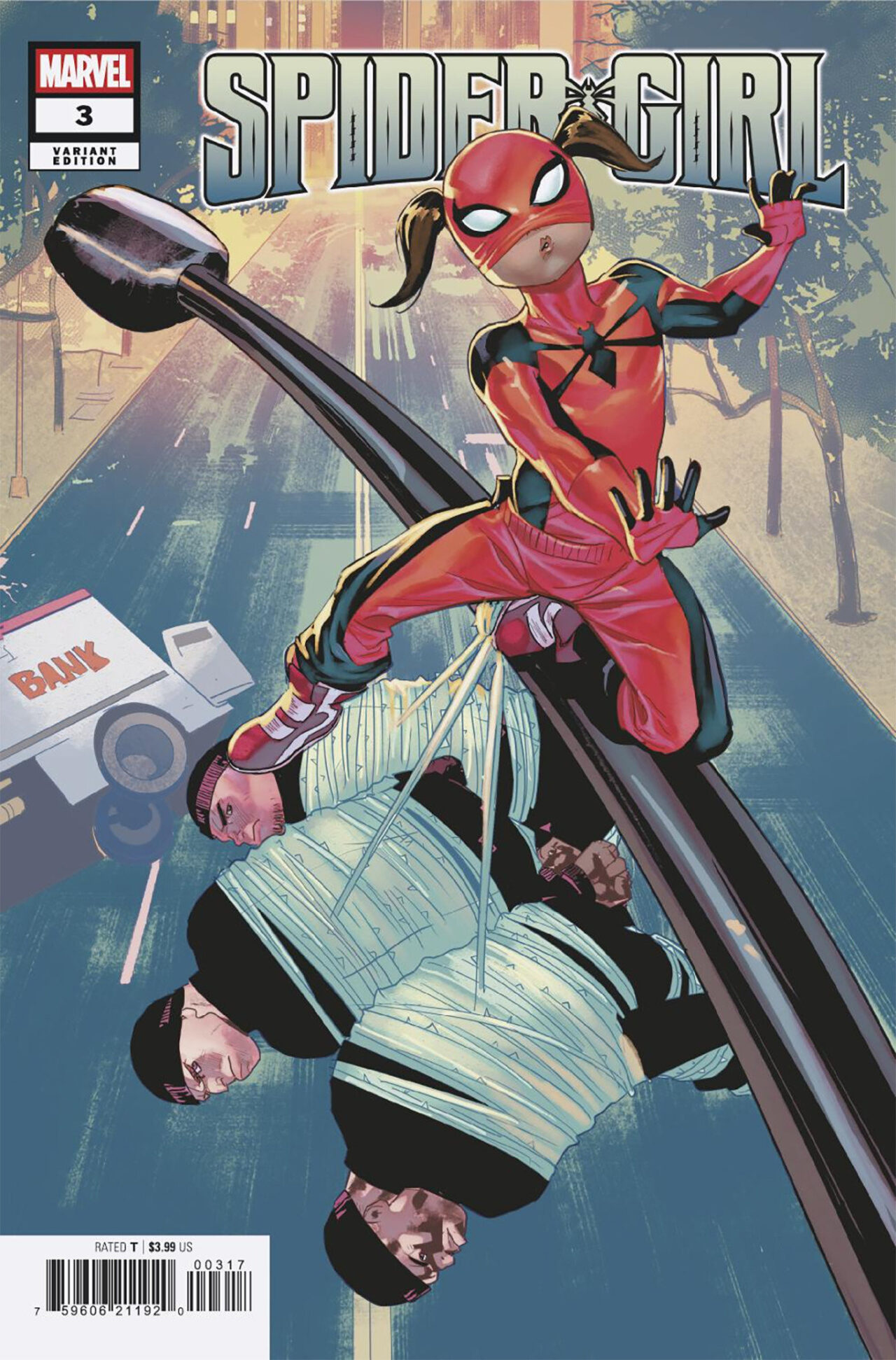 SPIDER-GIRL #3 25 COPY INCV JAN BAZALDUA VAR