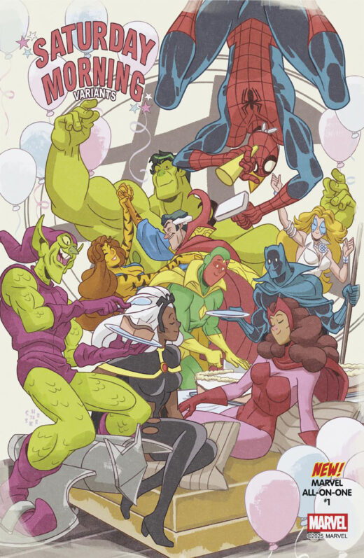 MARVEL ALL-ON-ONE #1 GALLOWAY SATURDAY MORNING VAR