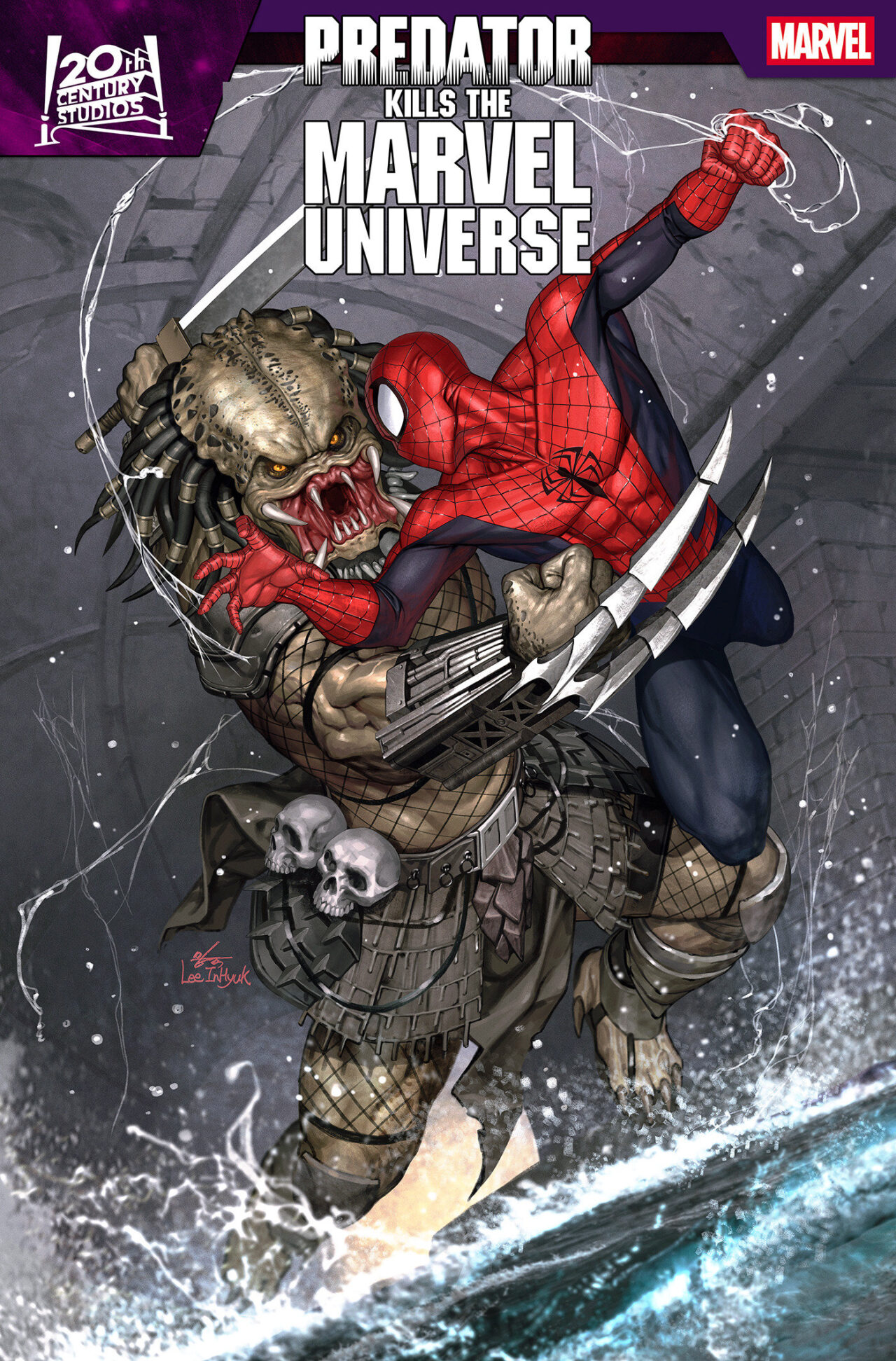 PREDATOR KILLS THE MARVEL UNIVERSE #1 GABRIELE DELLOTTO VAR