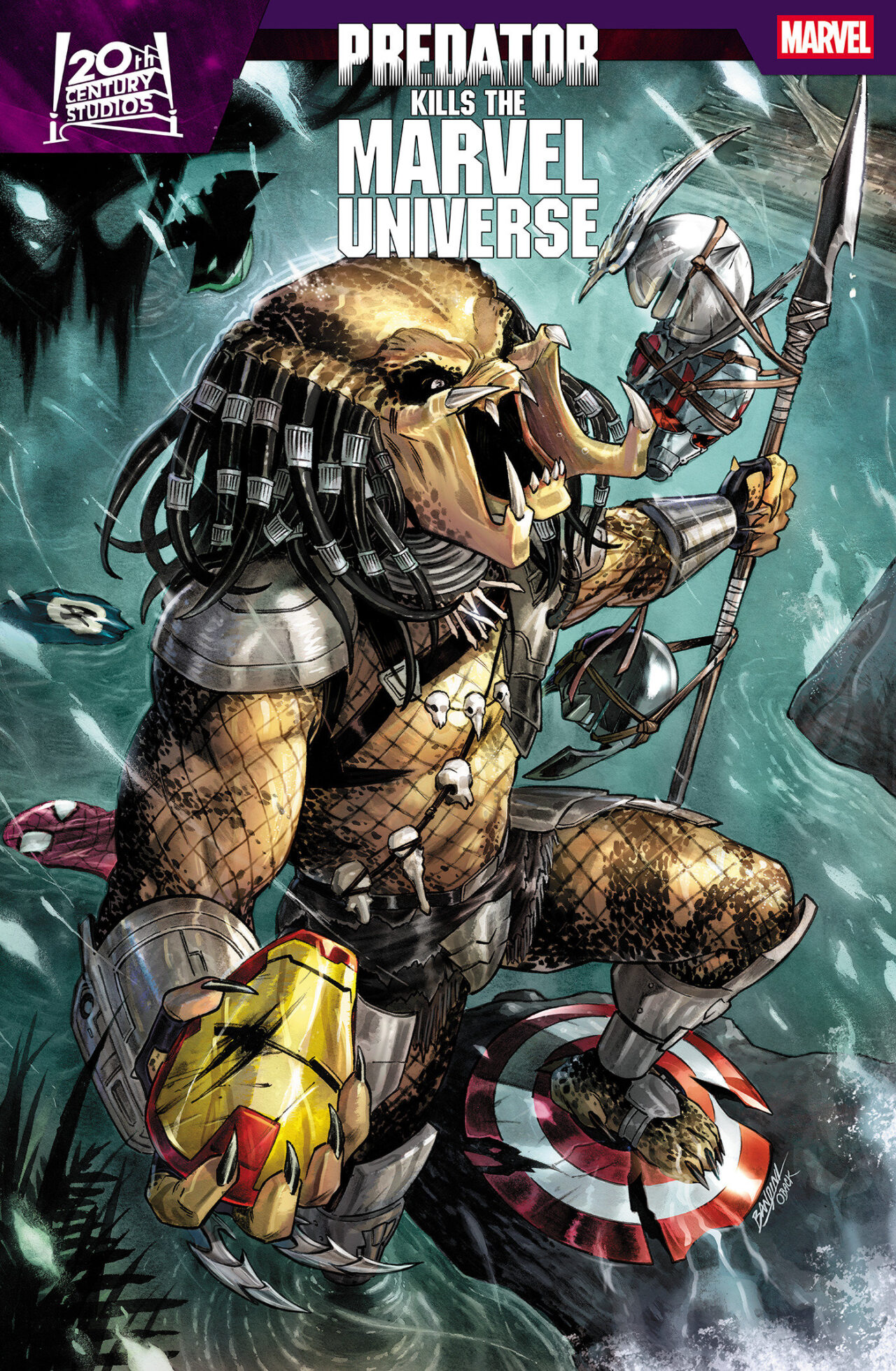 PREDATOR KILLS THE MARVEL UNIVERSE #1 TBD ARTIST FOIL VAR (N