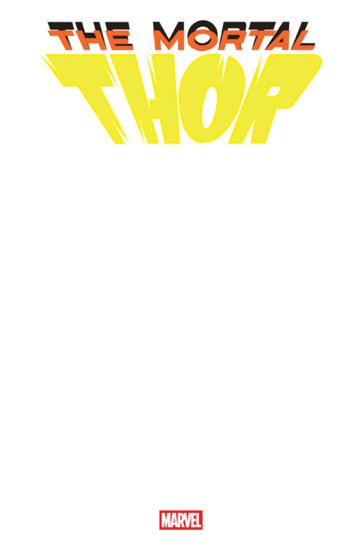 THOR #1 BLANK COVER VAR