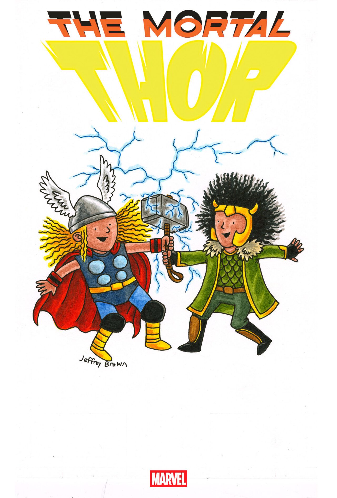 THOR #1 JEFFREY BROWN VAR