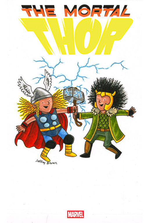 THOR #1 JEFFREY BROWN VAR