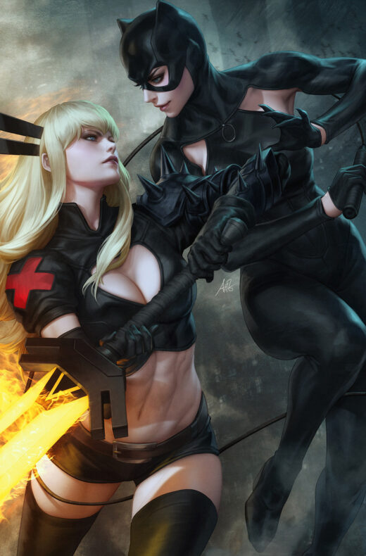 MARVEL/DC: DEADPOOL/BATMAN #1 ARTGERM VIRGIN VARIANT 1:100 Copies