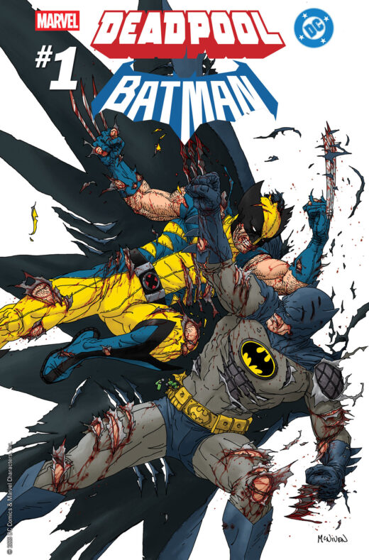 MARVEL/DC: DEADPOOL/BATMAN #1 STEVE MCNIVEN VARIANT 1:25 Copies