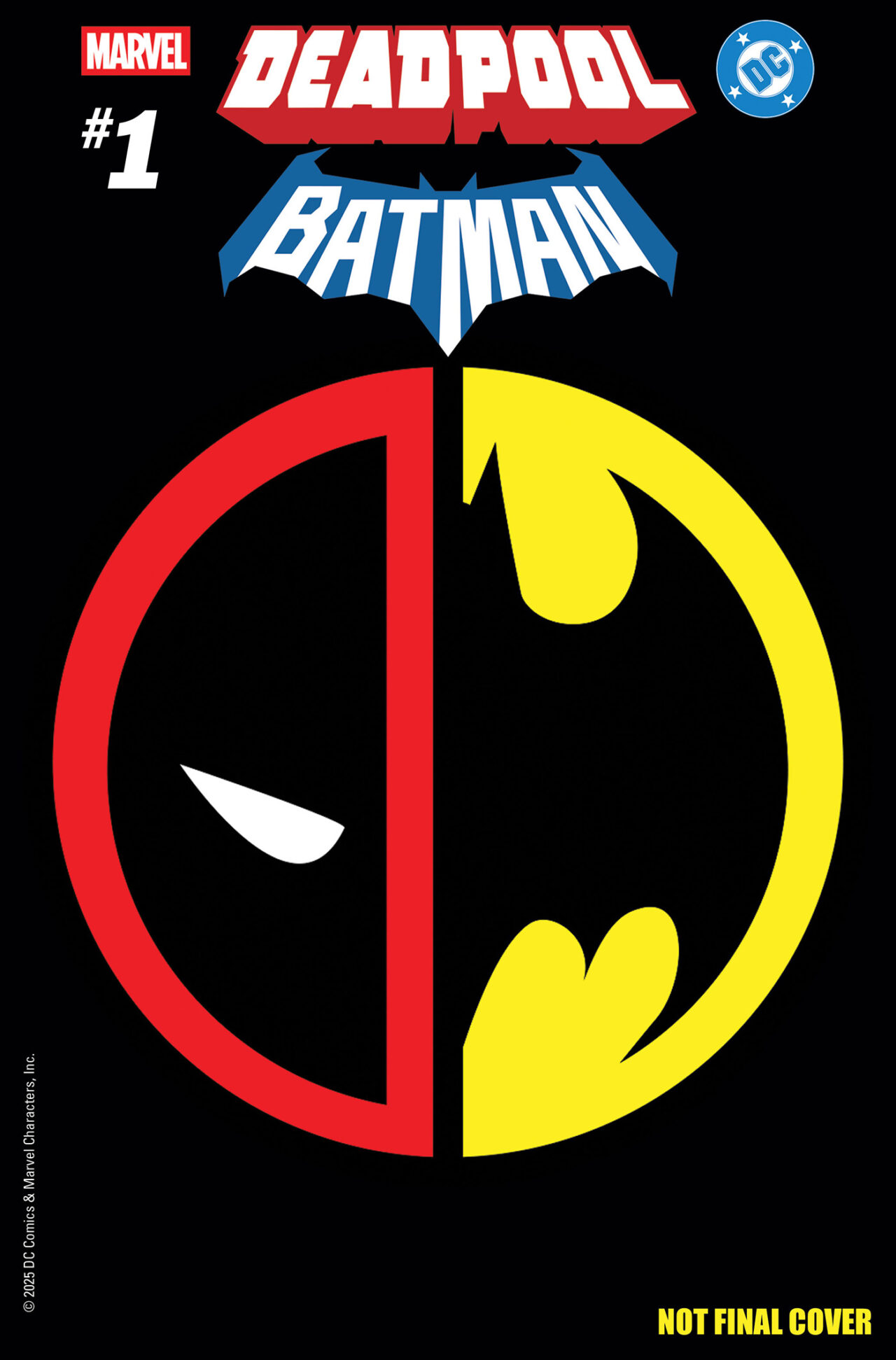 MARVEL/DC: DEADPOOL/BATMAN #1 INSIGNIA MASHUP VARIANT
