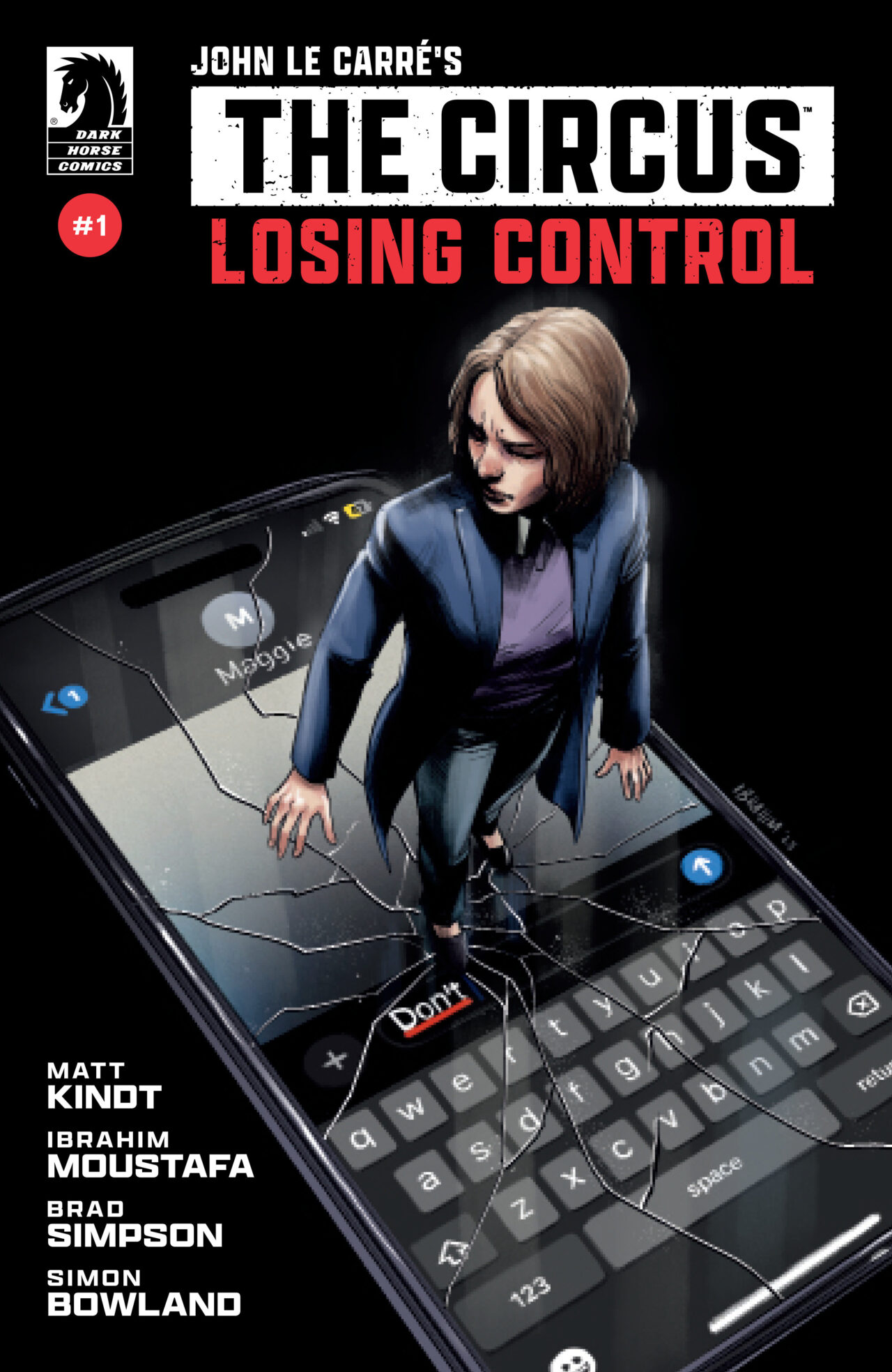 John Le Carré's: The Circus-Losing Control #1 (CVR A) (Ibrahim Moustafa)