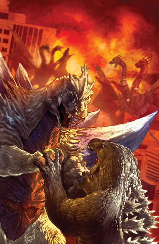 Godzilla: Here There Be Aliens #5 Variant RI (25) (Pe Full Art)