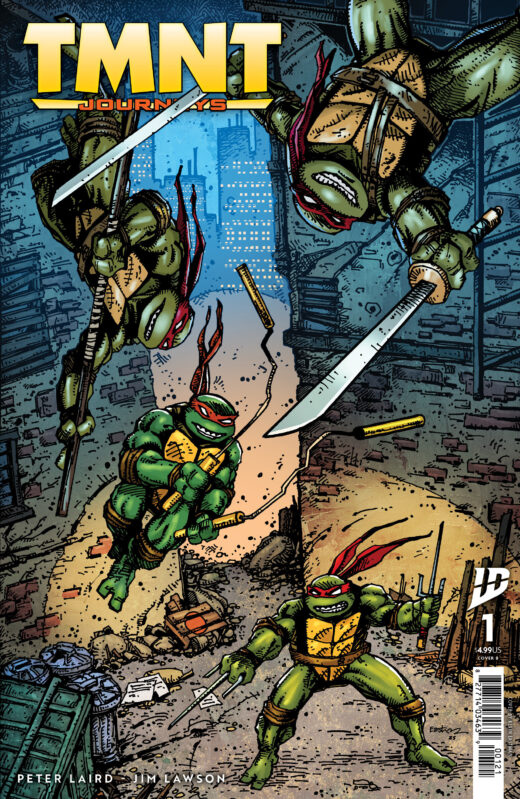 TEENAGE MUTANT NINJA TURTLES JOURNEYS #1 CVR B