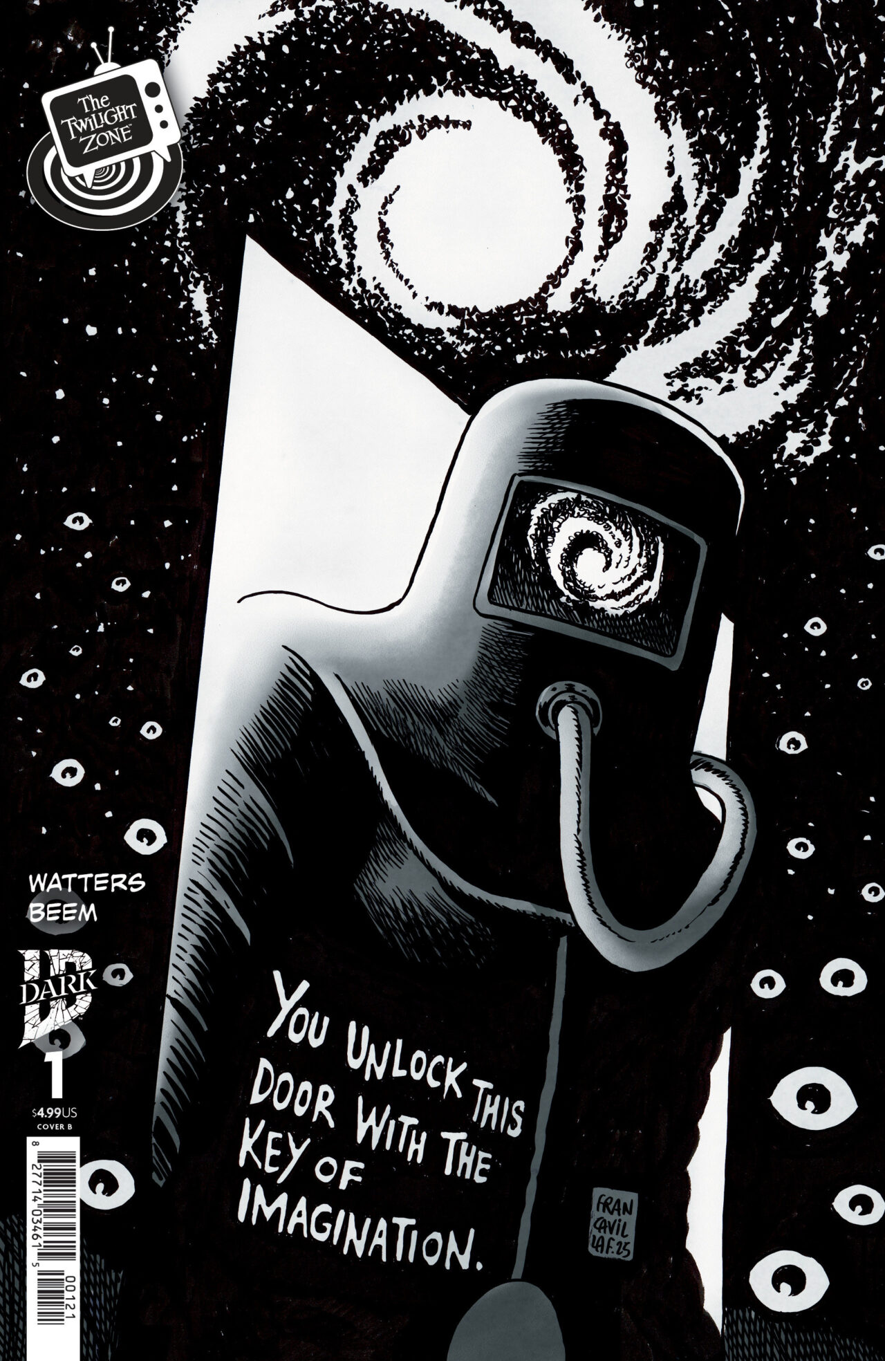 The Twilight Zone #1 Variant B (Francavilla)