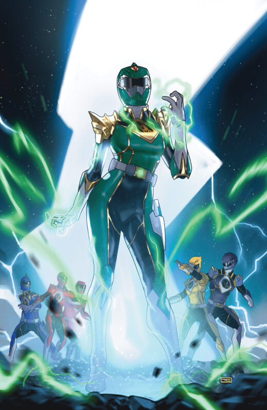 POWER RANGERS PRIME #09 CVR I UNLOCKABLE MORA VIR