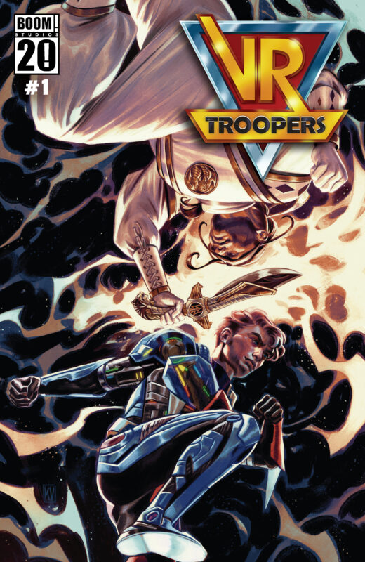 VR TROOPERS POWER RANGERS FLIPBOOK FACSIMILE EDITION #1 CVR