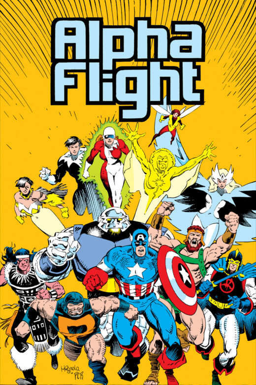ALPHA FLIGHT BY MANTLO & LEE OMNIBUS HC MIKE MIGNOLA DM VAR