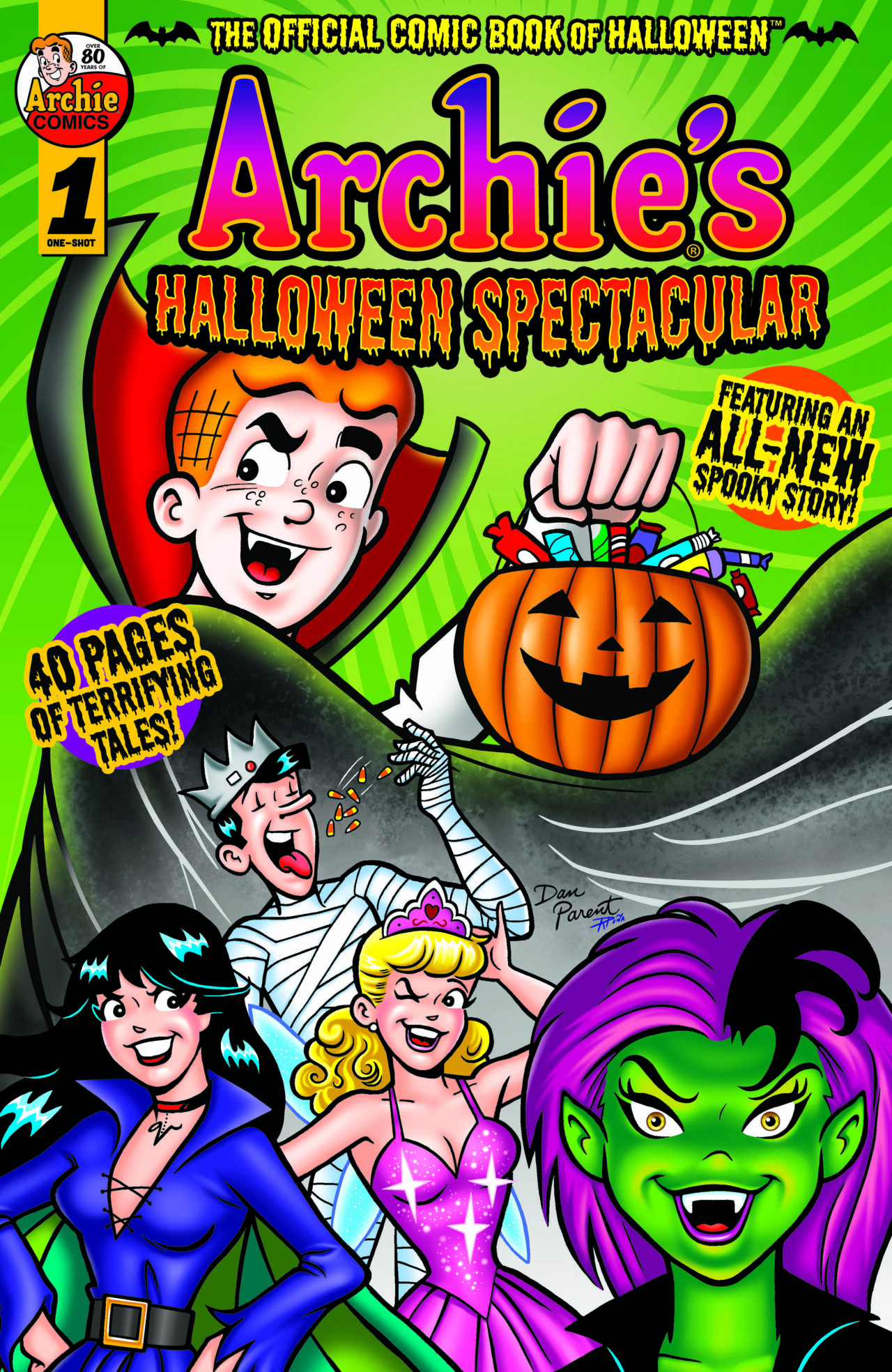 ARCHIES HALLOWEEN SPECTACULAR #1 (ONE SHOT) CVR A DAN PARENT ROSARIO TITO PENA
