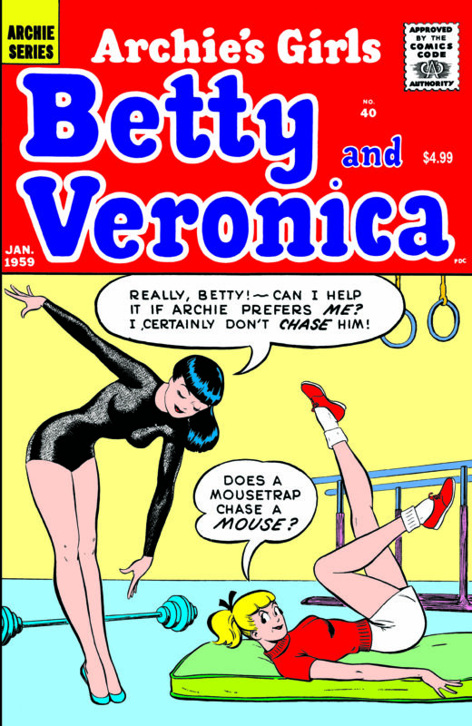 ARCHIE FACSIMILE #8 BETTY AND VERONICA #40 CVR A HARRY LUCEY