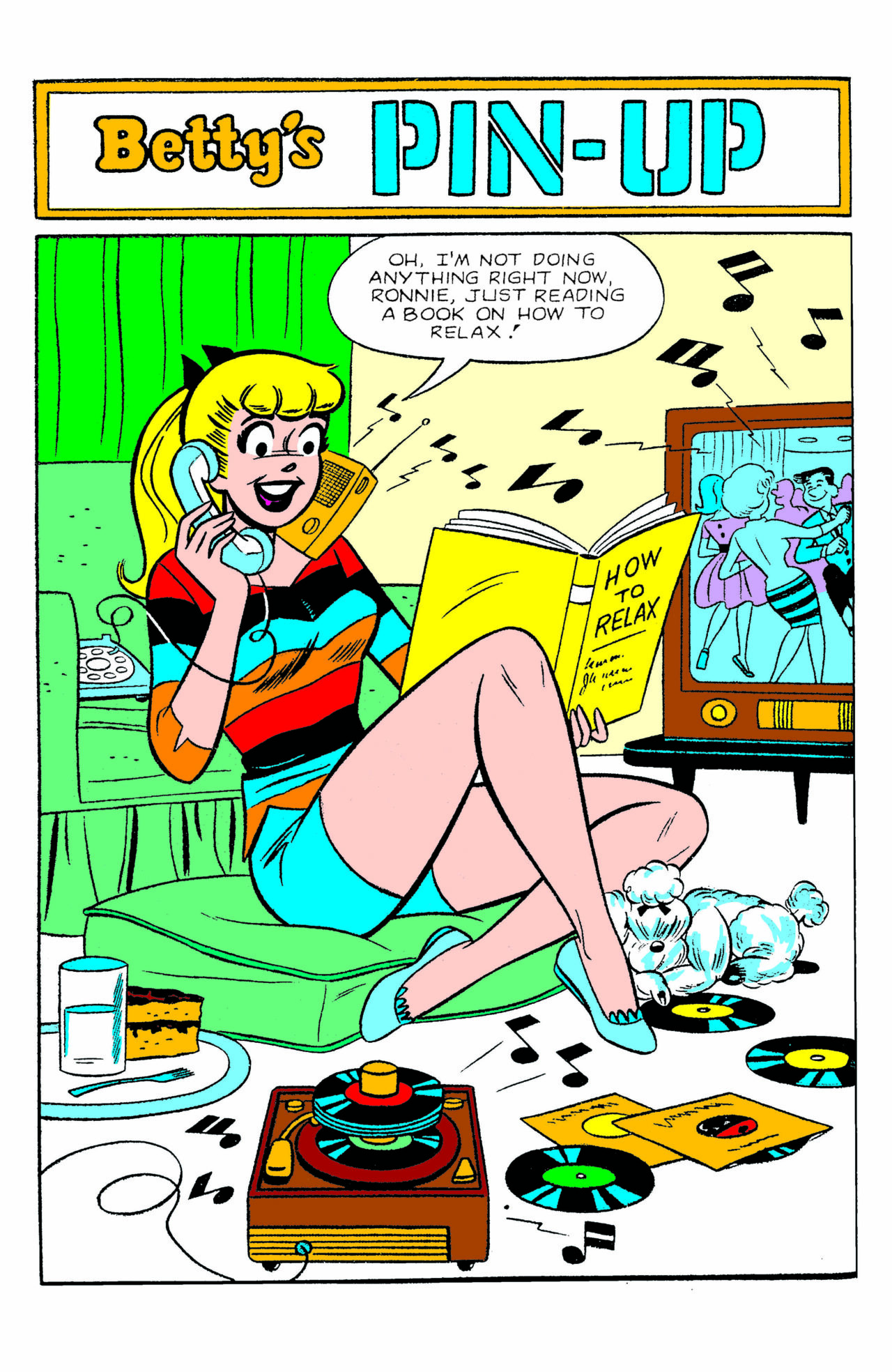 ARCHIE FACSIMILE #8 BETTY AND VERONICA #40 CVR B DAN DECARLO BETTY RETRO ART VAR