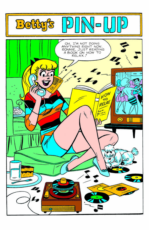 ARCHIE FACSIMILE #8 BETTY AND VERONICA #40 CVR B DAN DECARLO BETTY RETRO ART VAR