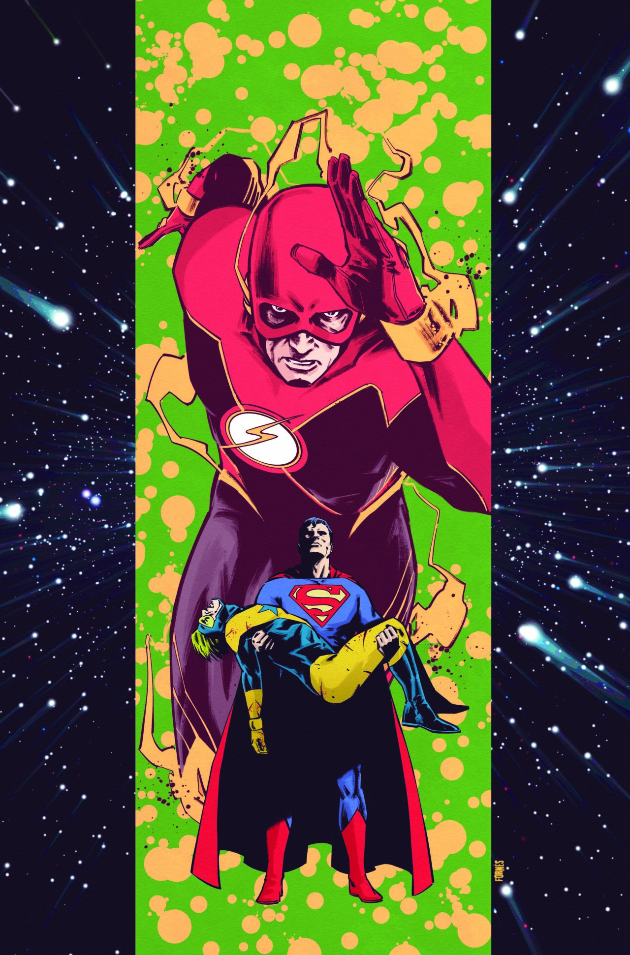 JUSTICE LEAGUE THE OMEGA ACT SPECIAL #1 (ONE SHOT) CVR A JORGE FORNES (DC K.O.)