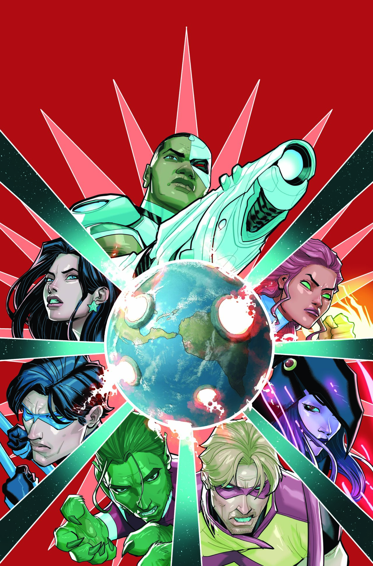 TITANS #28 CVR A PETE WOODS (DC K.O.)